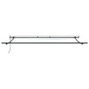 vidaXL burgundi vörös automata kihúzható LED-es napellenző 500x300 cm