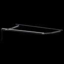 vidaXL barna automata kihúzható LED-es napellenző 450 x 300 cm