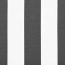 vidaXL antracitszürke-fehér automata kihúzható napellenző 400 x 300 cm