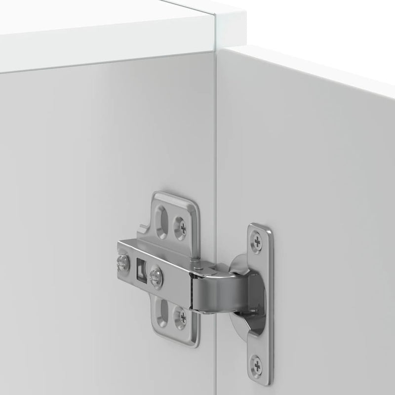 vidaXL Mosogató aljzat szekrény Kalmar fehér 60x46x81,5 cm műanyag fa