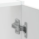 vidaXL Mosogató aljzat szekrény Kalmar magasfényű fehér 60x46x81,5 cm