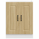 vidaXL Mosogató aljzat szekrény Kalmar sonoma tölgy 60x46x81,5 cm