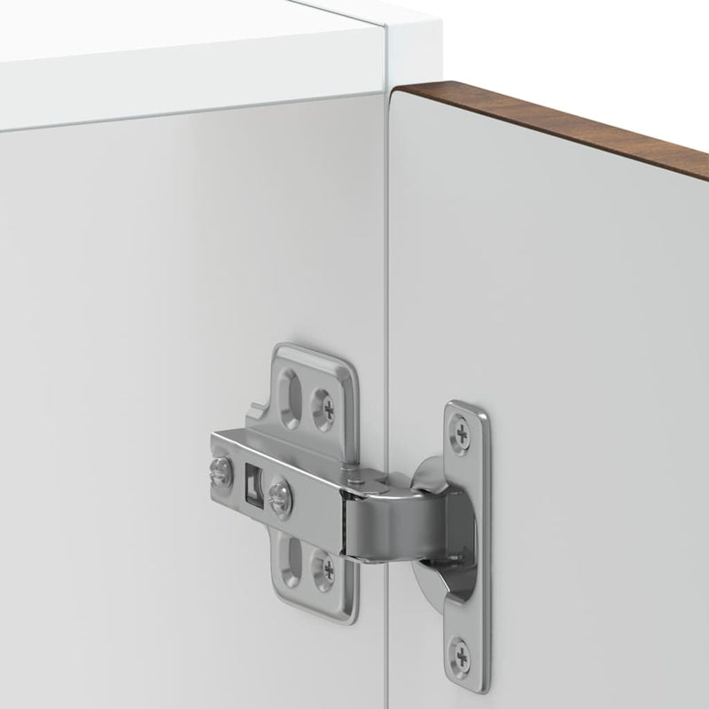 vidaXL Mosogató aljzat szekrény Kalmar füstölt tölgy 60x46x81,5 cm