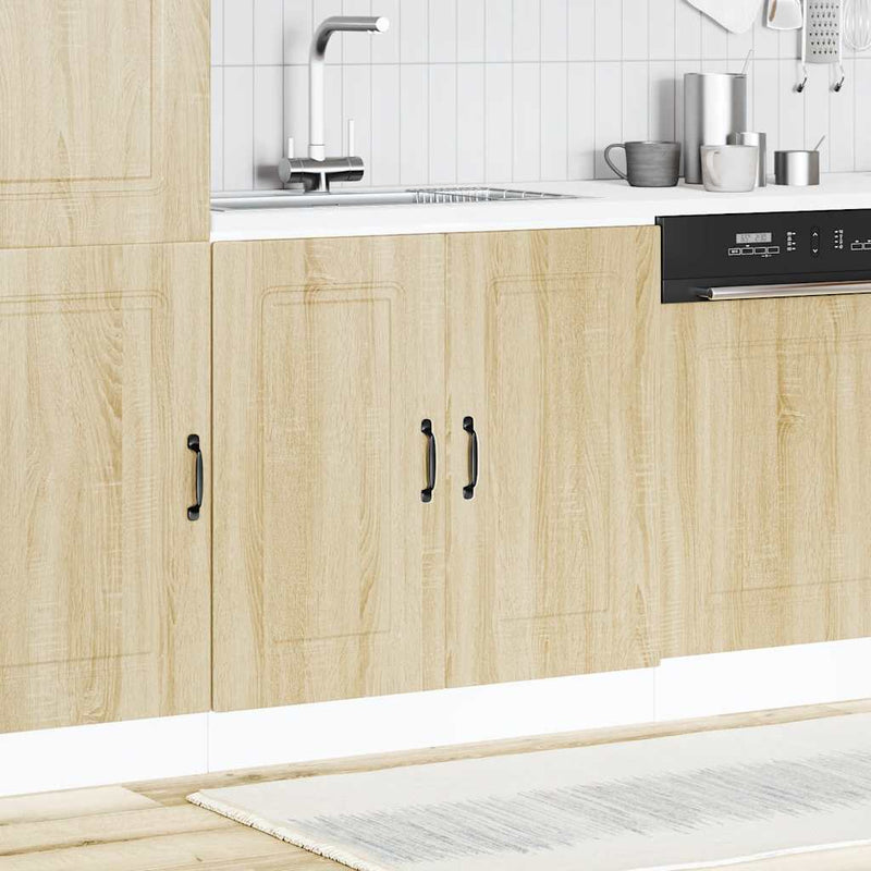 vidaXL Mosogató aljzat szekrény Kalmar sonoma tölgy 80x46x81,5 cm