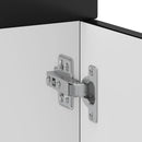 vidaXL Konyhai alapszekrény Kalmar fekete színű műfa