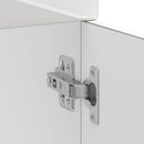 vidaXL Konyhai alapszekrény Kalmar magasfényű fehér színű műfa