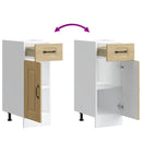 vidaXL konyhai alapszekrény Kalmar sonoma tölgy mérnöki fa