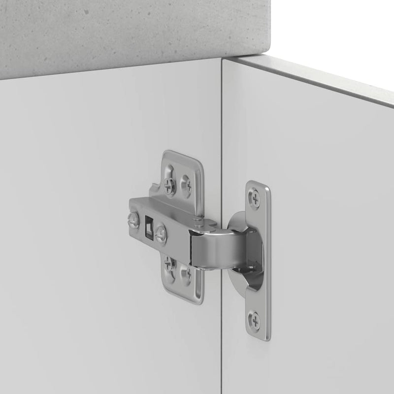 vidaXL Konyhai alapszekrény Kalmar beton szürke műfa