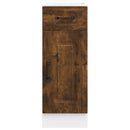 vidaXL Konyhai alapszekrény Kalmar füstölt tölgy műfa