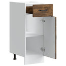 vidaXL Konyhai alapszekrény Kalmar füstölt tölgy műfa