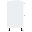 vidaXL Konyhai alapszekrény Kalmar füstölt tölgy műfa