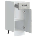 vidaXL konyhai alapszekrény Kalmar szürke sonoma szekrény