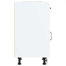 vidaXL Konyhai alsó szekrény Kalmar fehér műfa