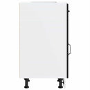 vidaXL Konyhai alapszekrény Kalmar fekete színű műfa