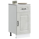 vidaXL Konyhai alapszekrény Kalmar beton szürke műfa