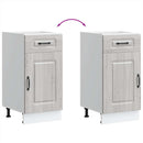 vidaXL konyhai alapszekrény Kalmar szürke sonoma szekrény