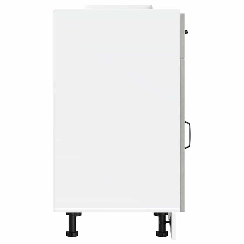 vidaXL Konyhai alapszekrény Kalmar beton szürke műfa