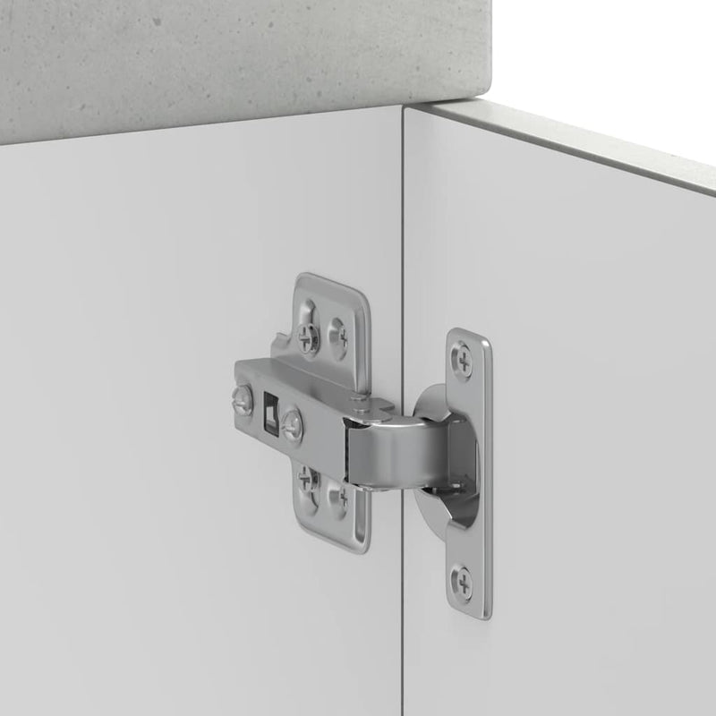 vidaXL Konyhai alapszekrény Kalmar beton szürke műfa