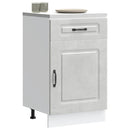 vidaXL Konyhai alapszekrény Kalmar beton szürke műfa