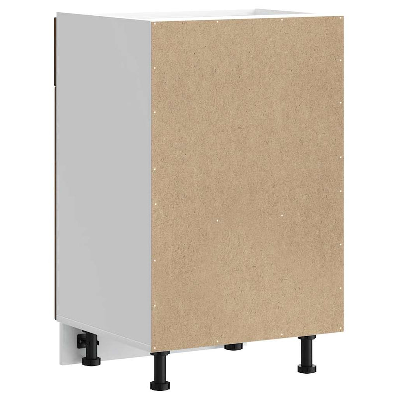 vidaXL Konyhai alapszekrény Kalmar füstölt tölgy műfa