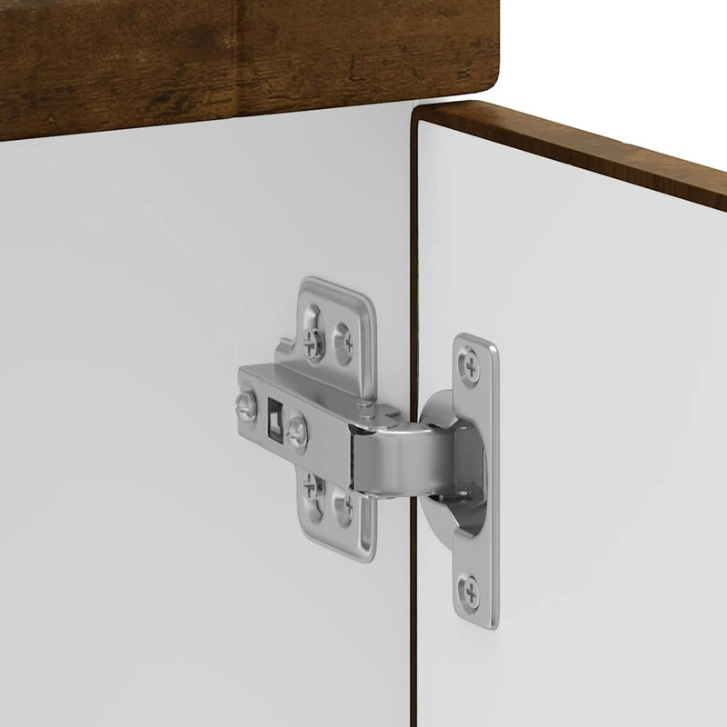 vidaXL Konyhai alapszekrény Kalmar füstölt tölgy műfa