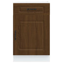 vidaXL Konyhai alapszekrény Kalmar barna tölgyfa műfa