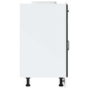 vidaXL Konyhai alapszekrény Kalmar fekete színű műfa