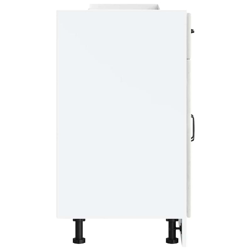 vidaXL Konyhai alapszekrény Kalmar beton szürke műfa