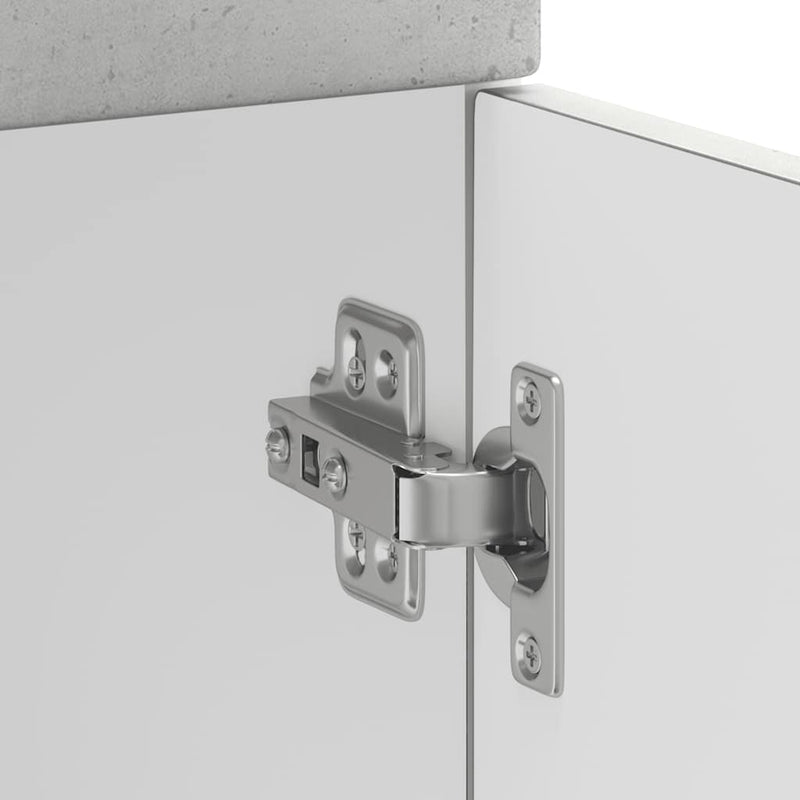 vidaXL Konyhai alapszekrény Kalmar beton szürke műfa