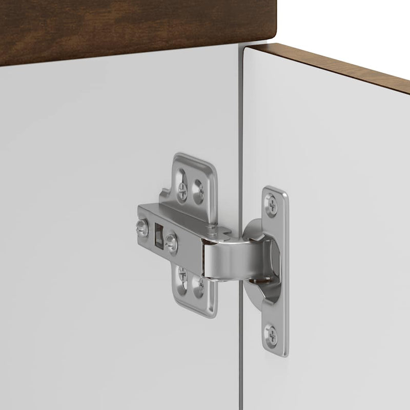 vidaXL Konyhai alapszekrény Kalmar füstölt tölgy műfa