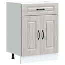vidaXL konyhai alapszekrény Kalmar szürke sonoma szekrény