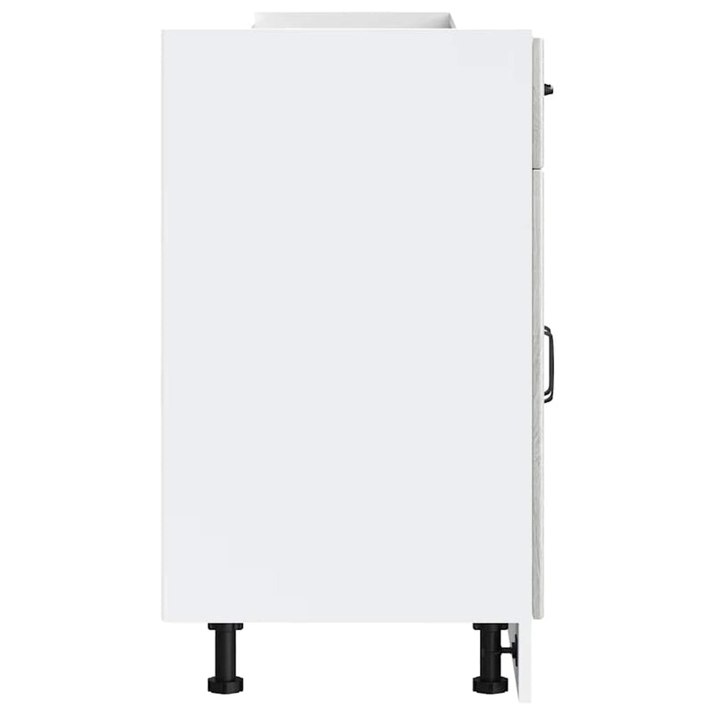 vidaXL konyhai alapszekrény Kalmar szürke sonoma szekrény