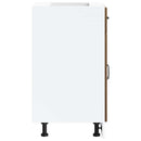 vidaXL Konyhai alapszekrény Kalmar barna tölgyfa műfa