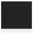 vidaXL Konyhai alapszekrény Kalmar fekete színű műfa