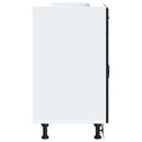 vidaXL Konyhai alapszekrény Kalmar fekete színű műfa