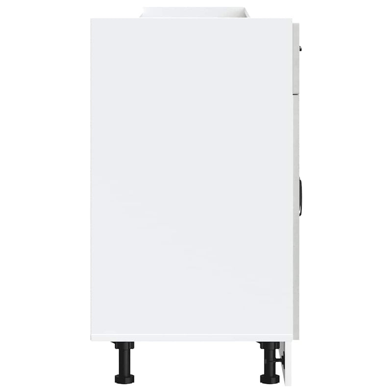 vidaXL Konyhai alapszekrény Kalmar beton szürke műfa