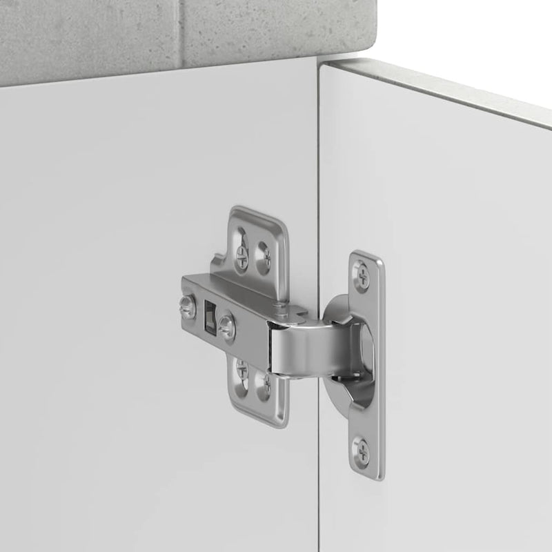 vidaXL Konyhai alapszekrény Kalmar beton szürke műfa