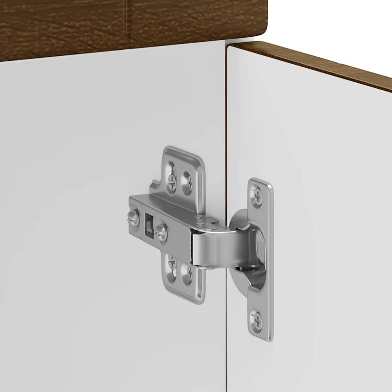 vidaXL Konyhai alapszekrény Kalmar barna tölgyfa műfa