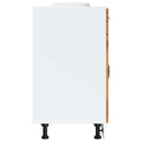 vidaXL konyhai alapszekrény Kalmar régi fából készült fűrészáru