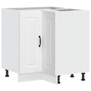 vidaXL Konyhai sarok alapszekrény Kalmar fehér színű műfa