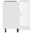 vidaXL Konyhai sarok alapszekrény Kalmar fehér színű műfa