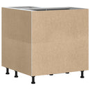 vidaXL Konyhai sarok alapszekrény Kalmar fehér színű műfa