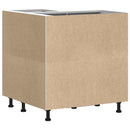 vidaXL Konyhai sarok alapszekrény Kalmar szürke sonoma műfa