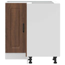 vidaXL Konyhai sarok alapszekrény Kalmar barna tölgy színű műfa