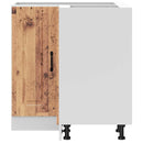 vidaXL Konyhai sarok alapszekrény Kalmar régi fából készült fűrészáru