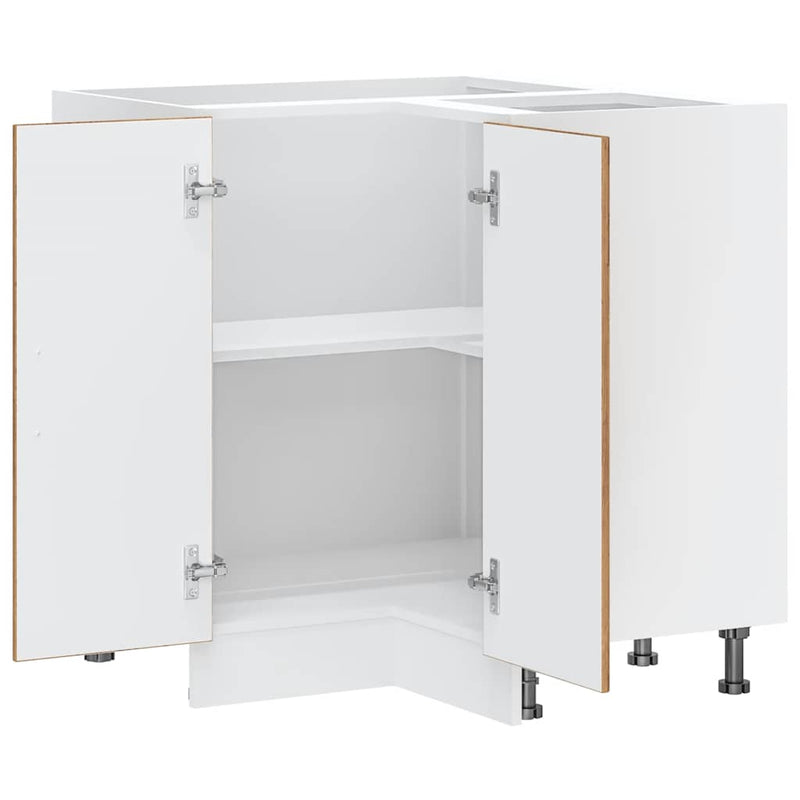 vidaXL Konyhai sarok alapszekrény Kalmar régi fából készült fűrészáru