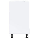 vidaXL Kalmar fehér szerelt fa sütőszekrény