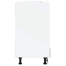 vidaXL Kalmar betonszürke szerelt fa sütőszekrény