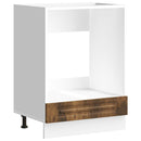 vidaXL Kalmar füstös tölgy színű szerelt fa sütőszekrény