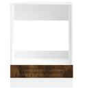 vidaXL Kalmar füstös tölgy színű szerelt fa sütőszekrény